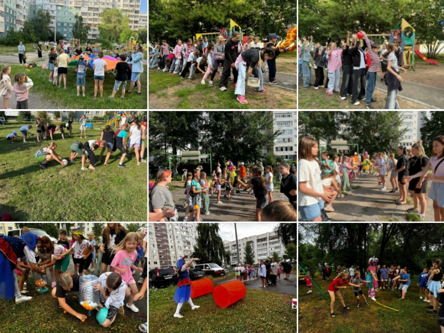 Лето продолжается &mdash; Игры нашего двора идут по Ульяновску!